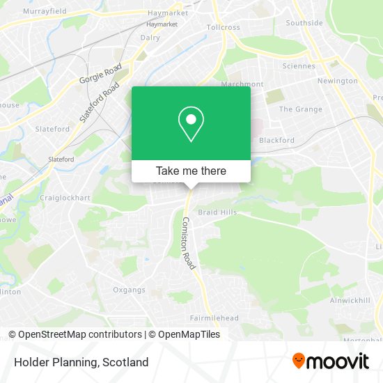 Holder Planning map