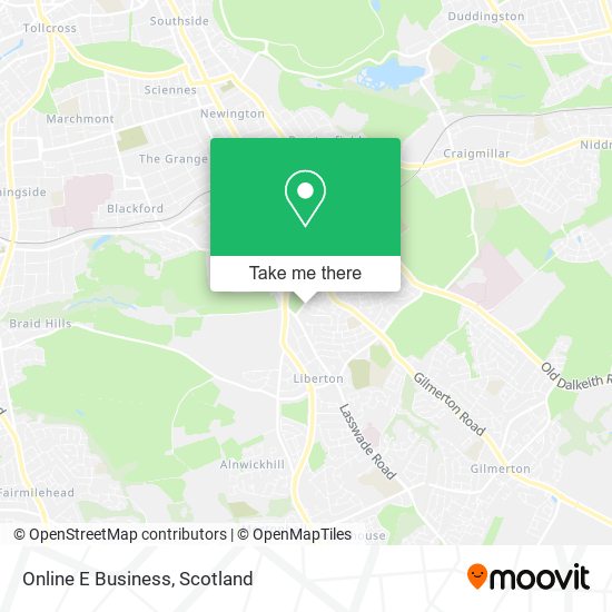 Online E Business map