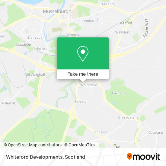 Whiteford Developments map