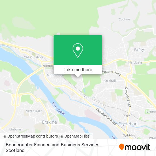 Beancounter Finance and Business Services map