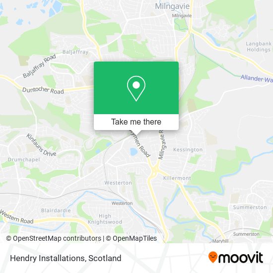 Hendry Installations map