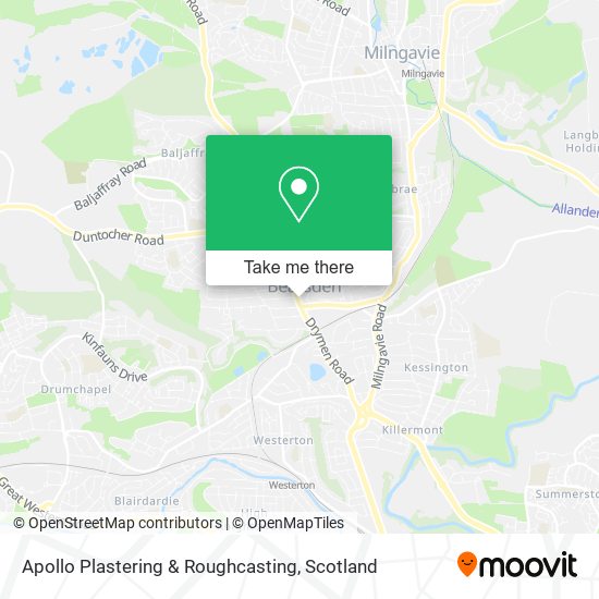 Apollo Plastering & Roughcasting map
