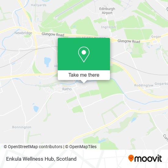 Enkula Wellness Hub map