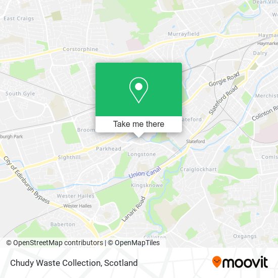 Chudy Waste Collection map