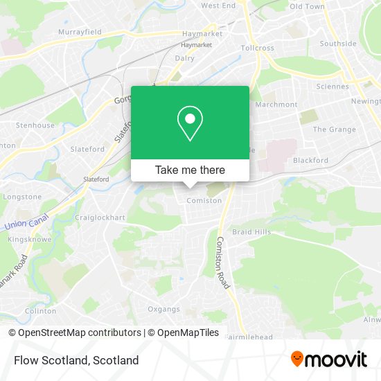 Flow Scotland map
