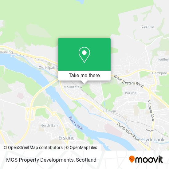 MGS Property Developments map