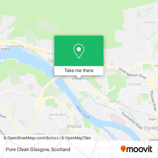 Pure Clean Glasgow map
