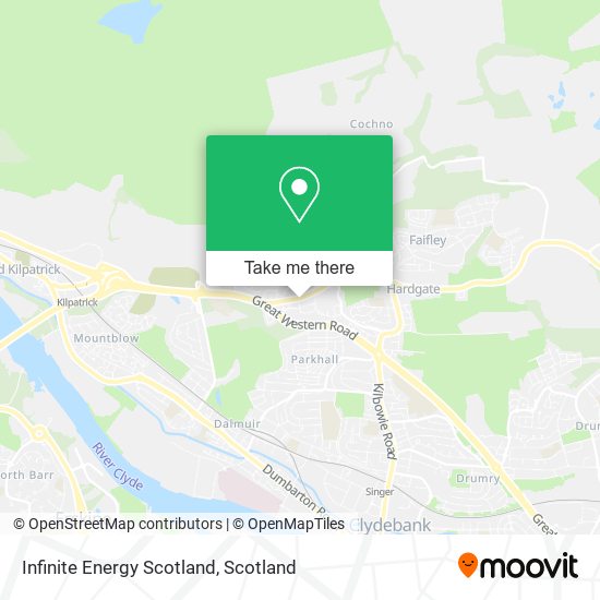 Infinite Energy Scotland map