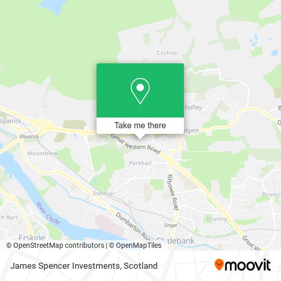 James Spencer Investments map