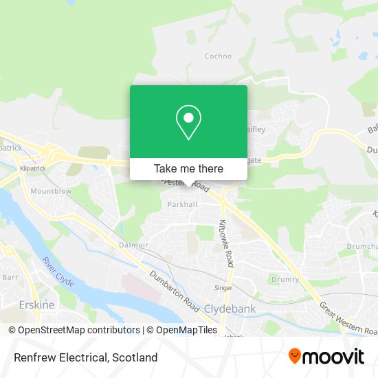 Renfrew Electrical map