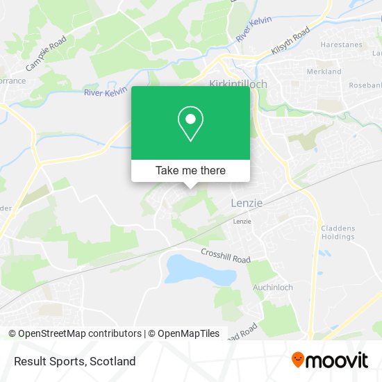 Result Sports map