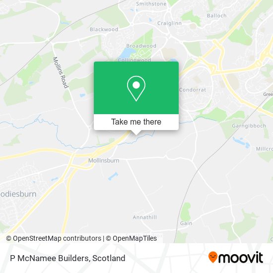 P McNamee Builders map