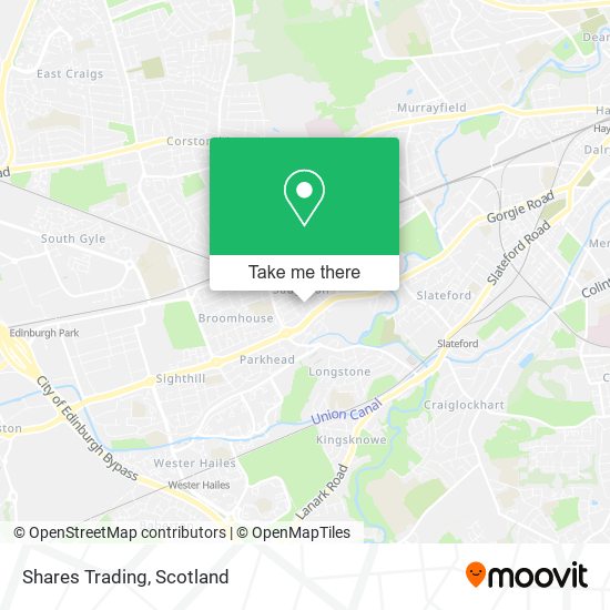 Shares Trading map