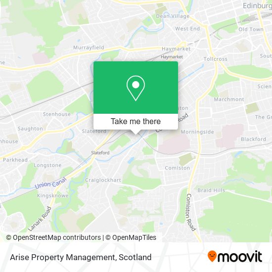 Arise Property Management map