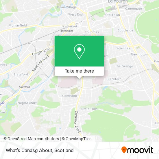 What's Canasg About map