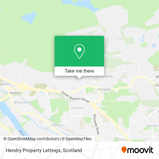 Hendry Property Lettings map