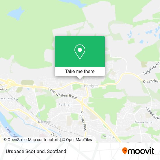 Urspace Scotland map