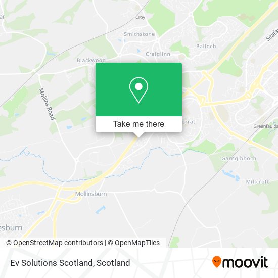 Ev Solutions Scotland map