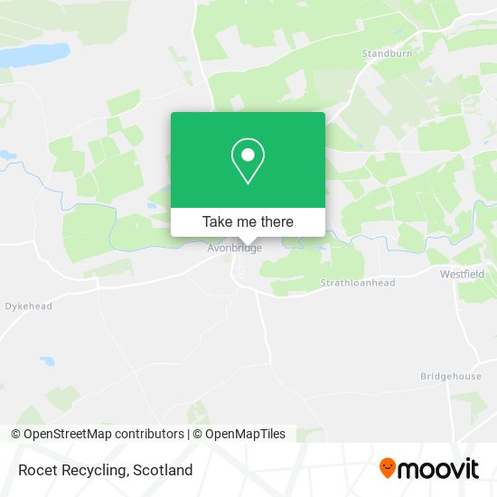 Rocet Recycling map