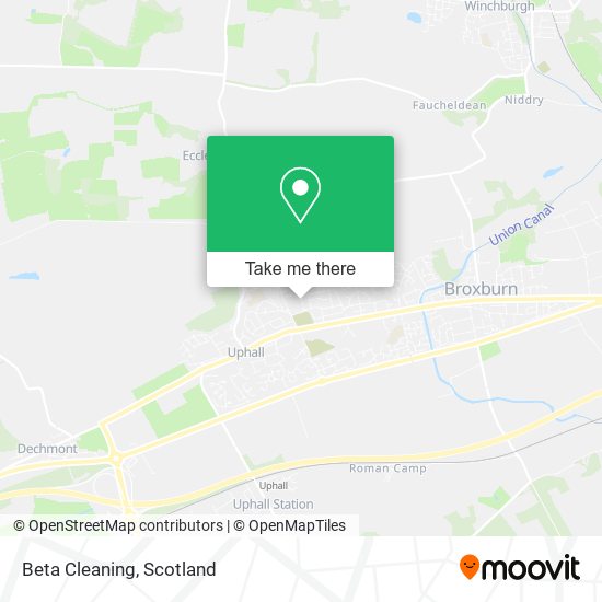 Beta Cleaning map