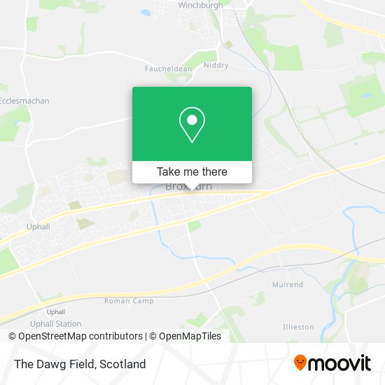 The Dawg Field map