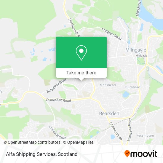 Alfa Shipping Services map