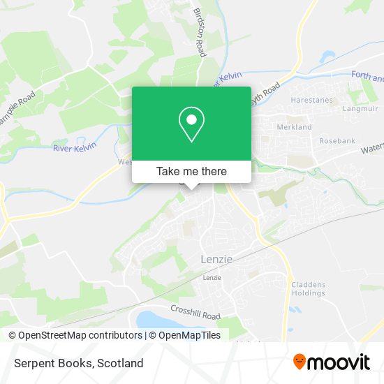 Serpent Books map