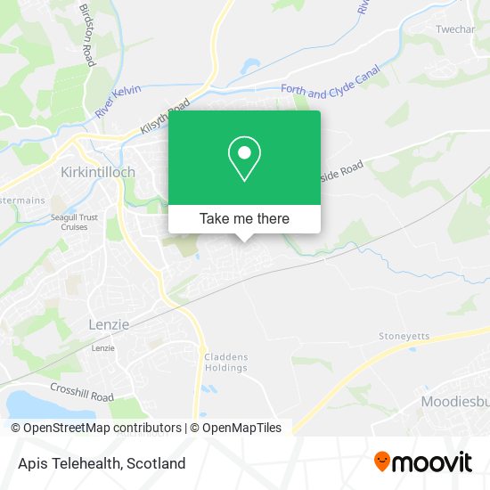 Apis Telehealth map
