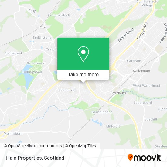Hain Properties map