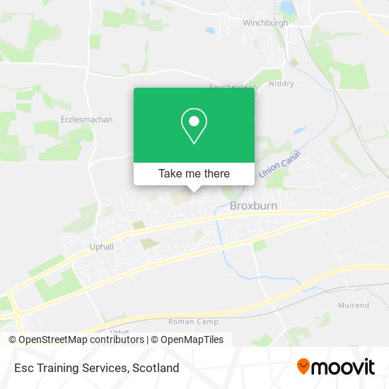 Esc Training Services map