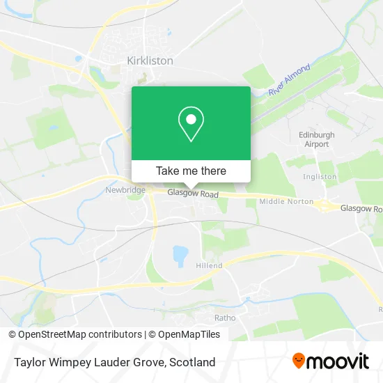 Taylor Wimpey Lauder Grove map