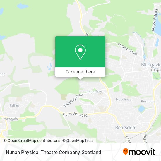 Nunah Physical Theatre Company map