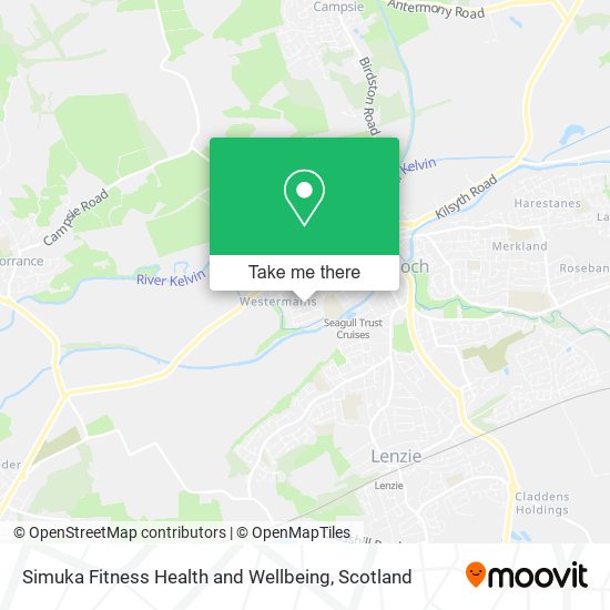 Simuka Fitness Health and Wellbeing map
