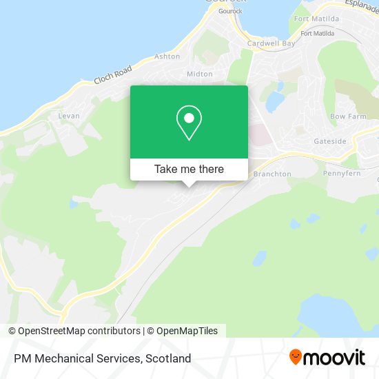 PM Mechanical Services map