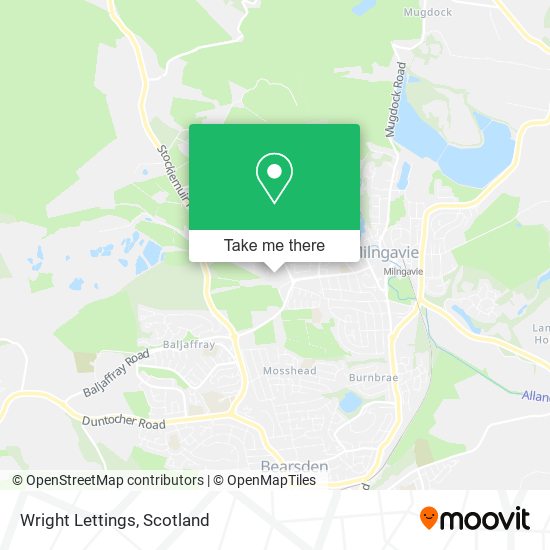 Wright Lettings map