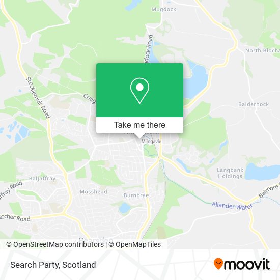 Search Party map