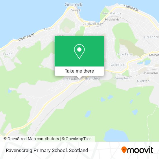 Ravenscraig Primary School map