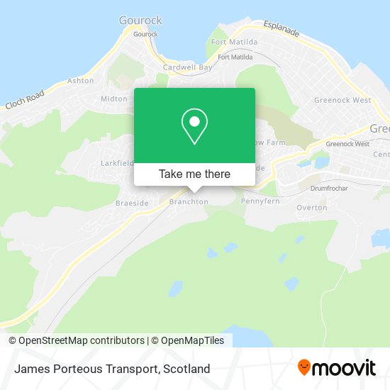 James Porteous Transport map