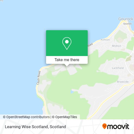 Learning Wise Scotland map