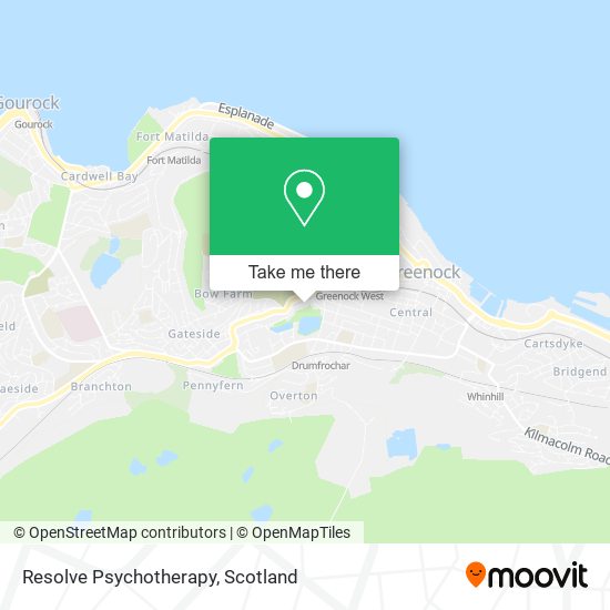 Resolve Psychotherapy map