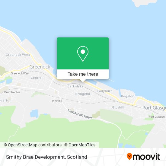Smithy Brae Development map