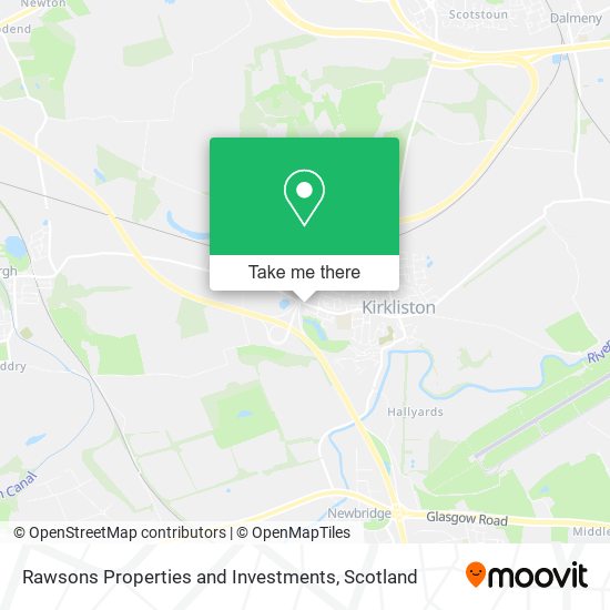Rawsons Properties and Investments map