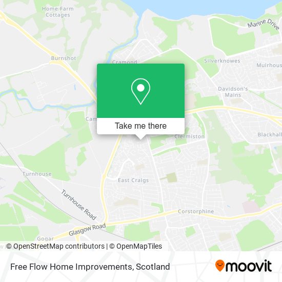Free Flow Home Improvements map