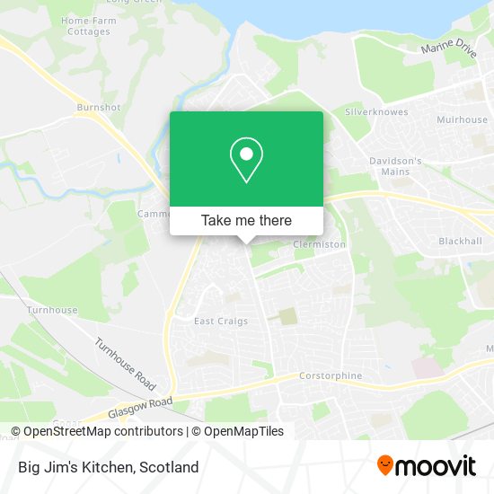 Big Jim's Kitchen map