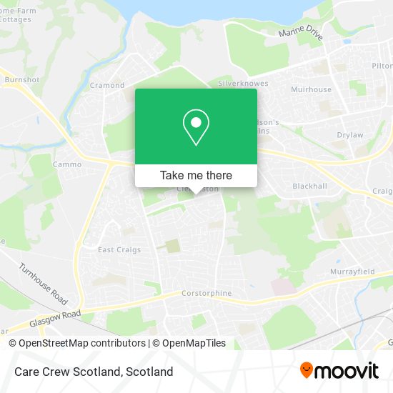 Care Crew Scotland map