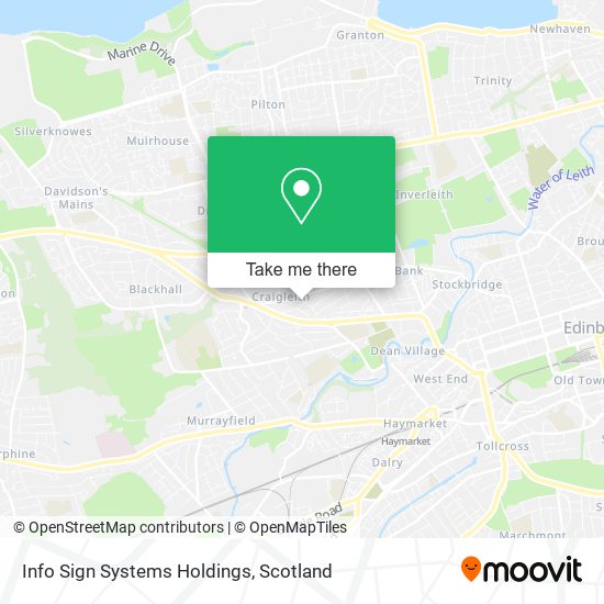 Info Sign Systems Holdings map