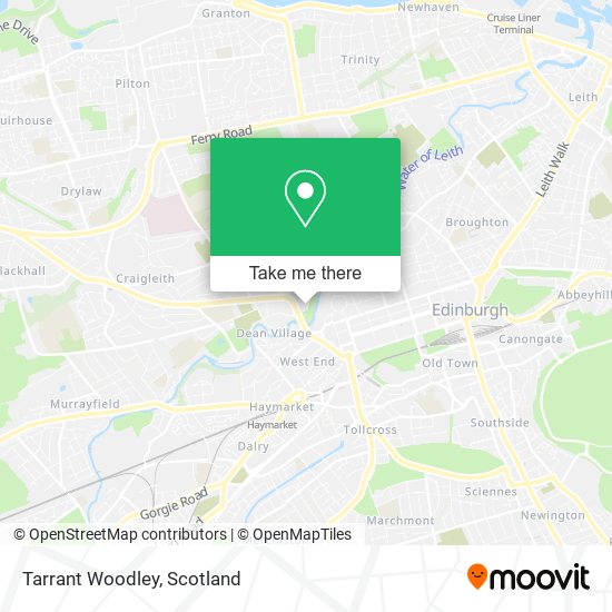 Tarrant Woodley map