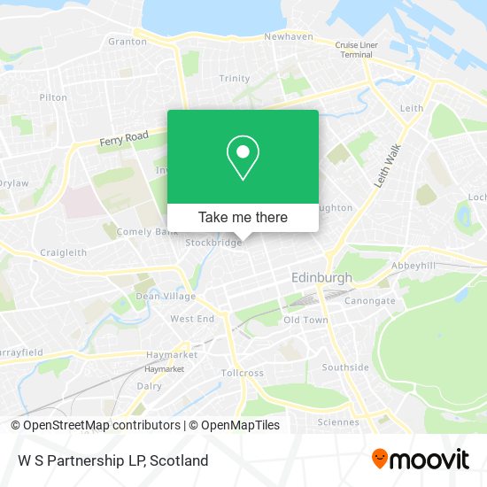 W S Partnership LP map