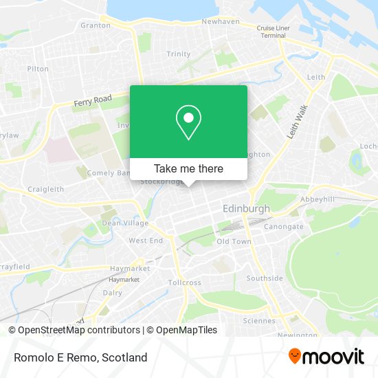 Romolo E Remo map
