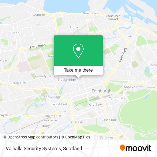 Valhalla Security Systems map